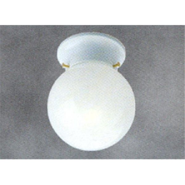 Westinghouse Westinghouse Lighting Gloss White Machine Blown Glass Globe Shade 85570 - Pack of 6 8557000